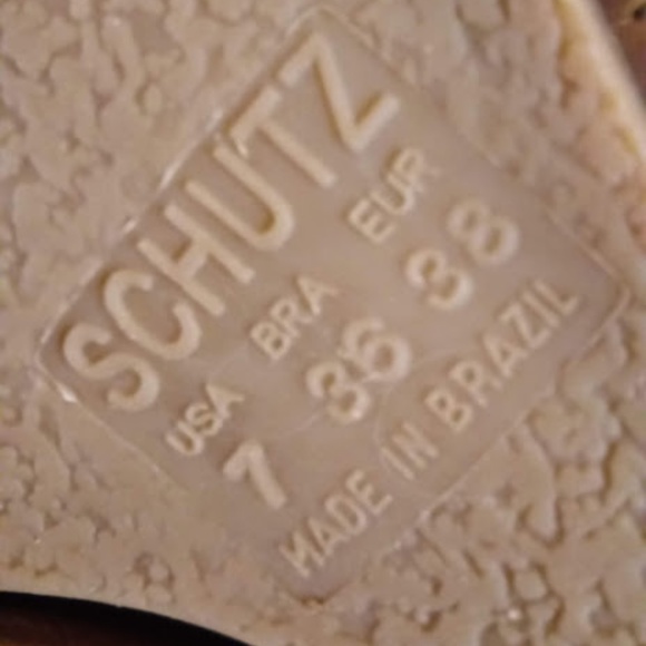 SCHUTZ LEATHER WOVEN WEDGES - Picture 4 of 8